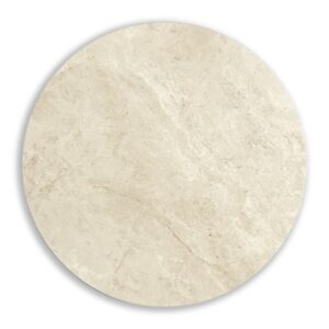 Stone Marfil | Circular | 600 | Slim | 12mm