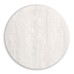 Travertine Chiaro | Circular | 600 | Slim | 12mm