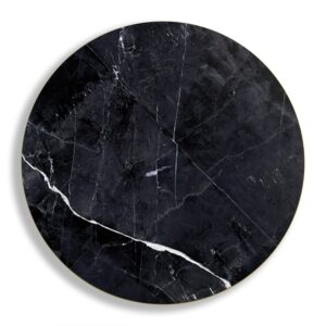 Calacatta Black | Circular | 750 | Edge | 32mm