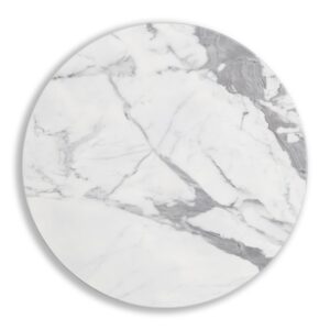 Arabescato New | Circular | 750 | Solid | 20mm