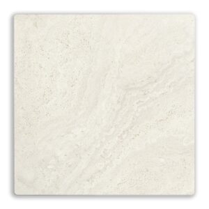 Travertino Minimal White | Square | 600x600 | Slim | 12mm