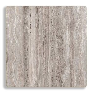 Travertine Silver Grey | Square | 750x750 | Edge | 32mm